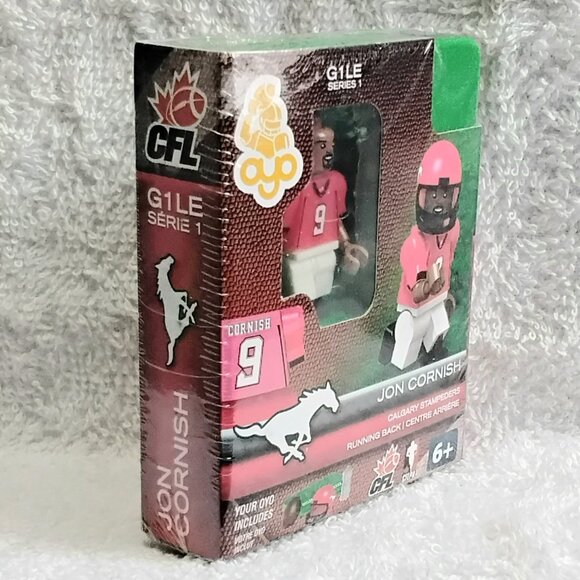 3/$25 Sealed 2014 CFL Jon Cornish Mini Figure G1LE Series 1 by OYO Sports!! - Picture 2 of 4